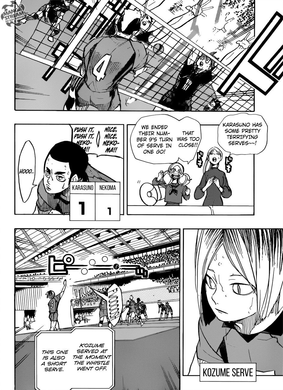 Haikyuu!!, Chapter 306 image 08